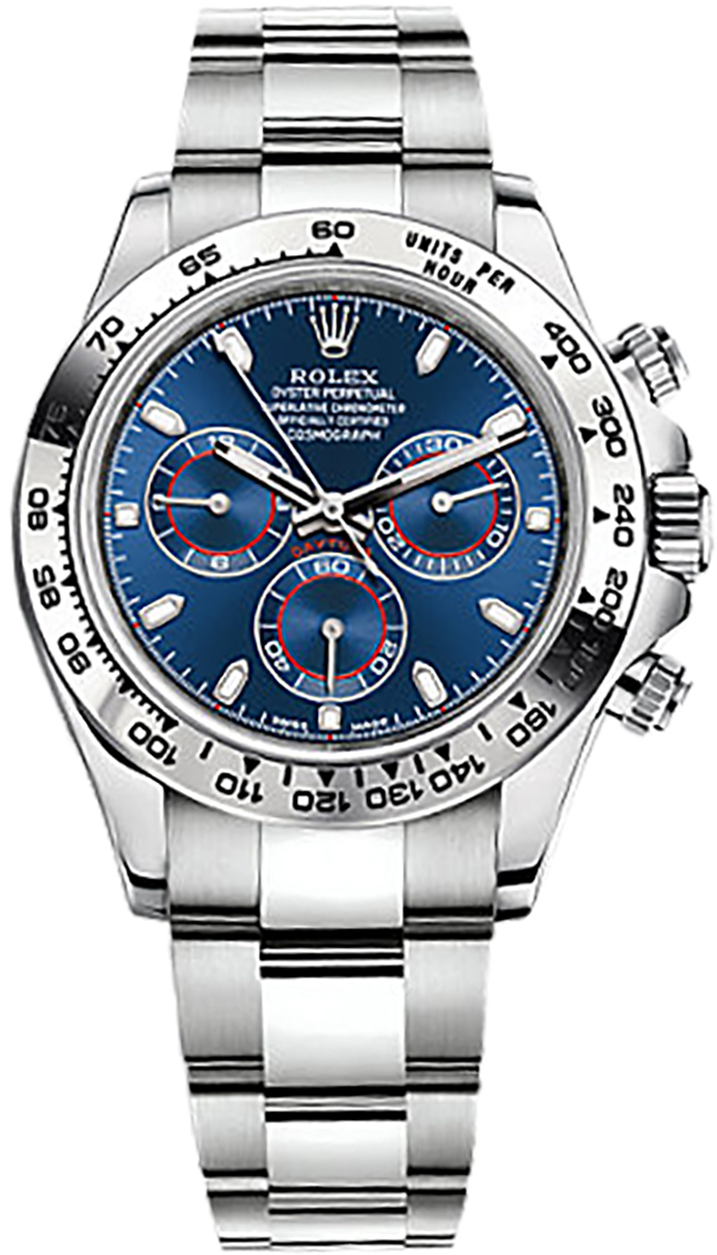 Rolex Cosmograph Daytona Self winding Automatic Blue Mens Watch 116509-0071 