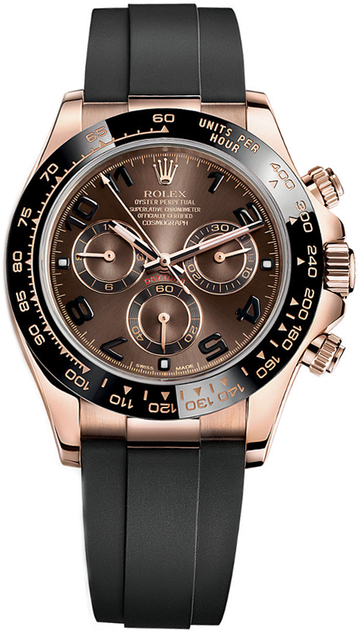 Rolex Cosmograph Daytona Self winding Automatic Brown Mens Watch 116515LN-0015 