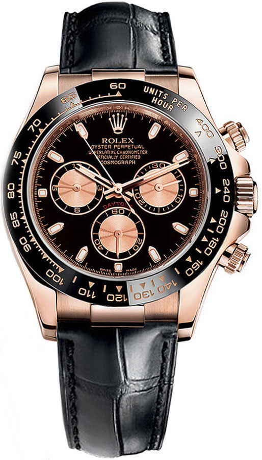 Rolex Cosmograph Daytona Self winding Automatic Black Mens Watch 116515LN-0008 