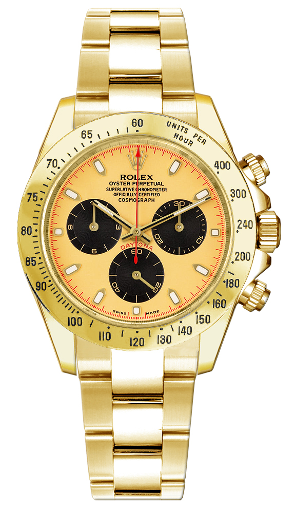 Rolex Cosmograph Daytona Self winding Automatic Champagne Mens Watch 116528-0041 