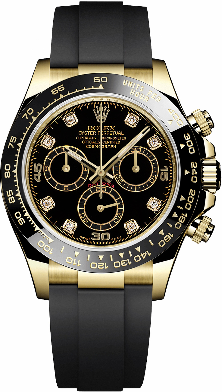 Rolex Cosmograph Daytona Self winding Automatic Black Mens Watch 116518LN-0046 