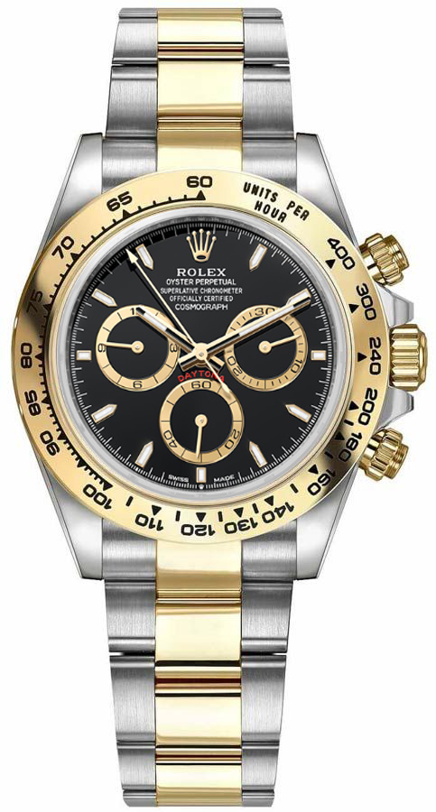 Rolex Cosmograph Daytona Self Winding Automatic Black Mens Watch 126503-0003 