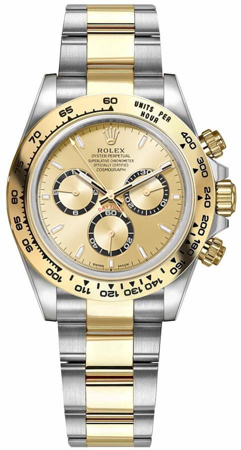 Rolex Cosmograph Daytona Self Winding Automatic Gold Mens Watch 126503-0004 