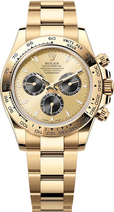 Rolex Cosmograph Daytona Self Winding Automatic Gold Mens Watch 126508-0006 