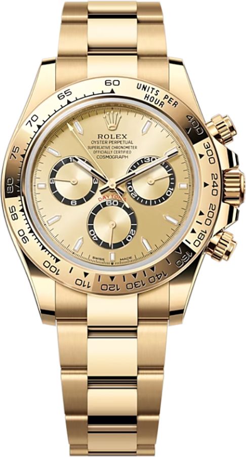Rolex Cosmograph Daytona Self Winding Automatic Gold Mens Watch 126508-0005 