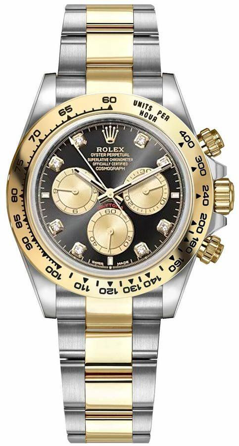 Rolex Cosmograph Daytona Self Winding Automatic Black Mens Watch 126503-0002 