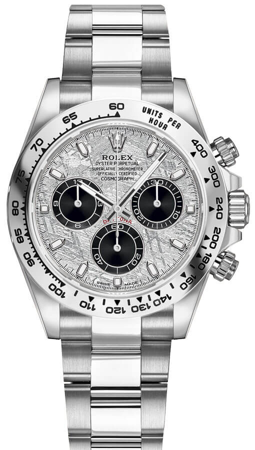 Rolex Cosmograph Daytona Self winding Automatic Grey Black Mens Watch 116509-0073 