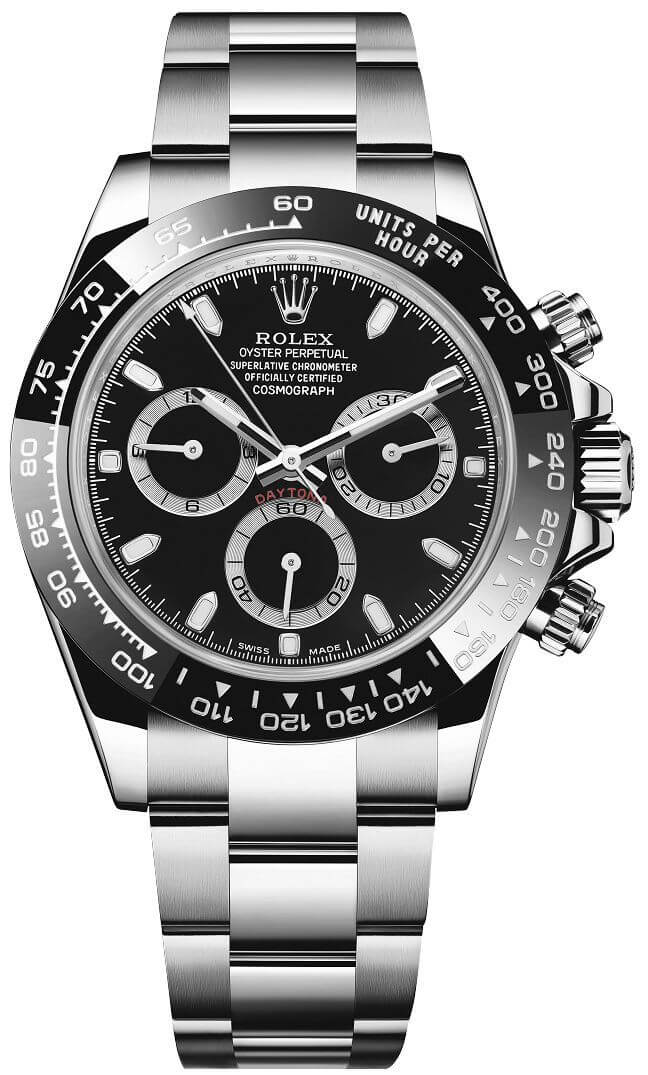 Rolex Cosmograph Daytona Self winding Automatic Black Mens Watch 116500LN-0002-S 