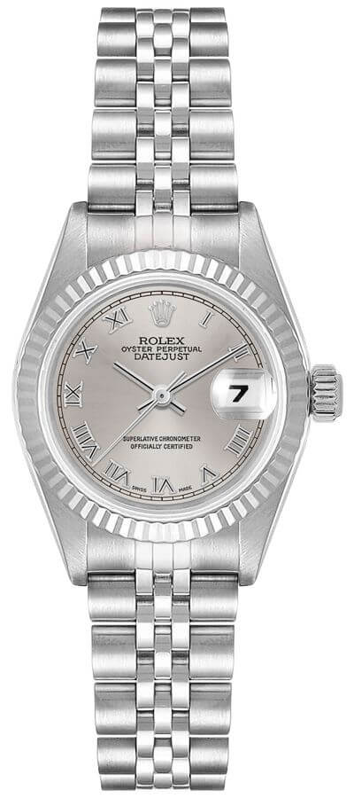 Rolex Lady-Datejust Self winding Automatic Silver Ladies Watch 79174-SLVRJ 