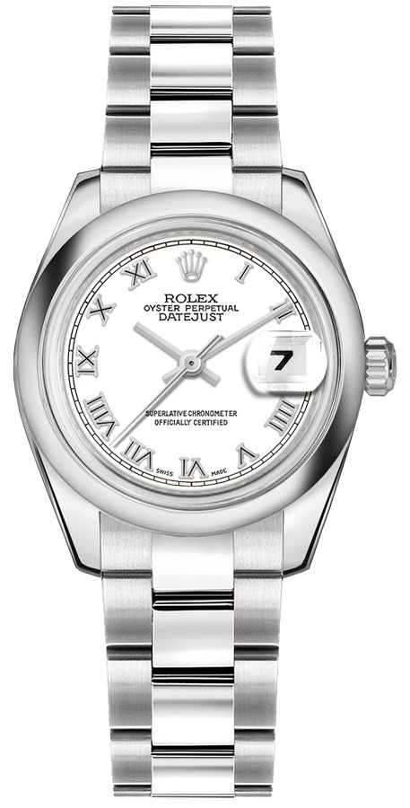 Rolex Datejust Self winding Automatic White Ladies Watch 178240-0031 