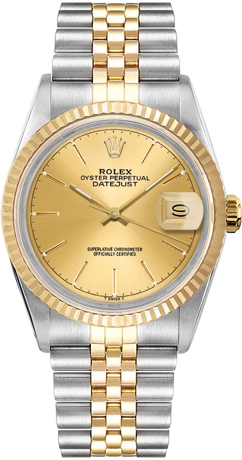 Rolex Datejust Self winding Automatic Champagne Unisex Watch 16013-CHPSJ 