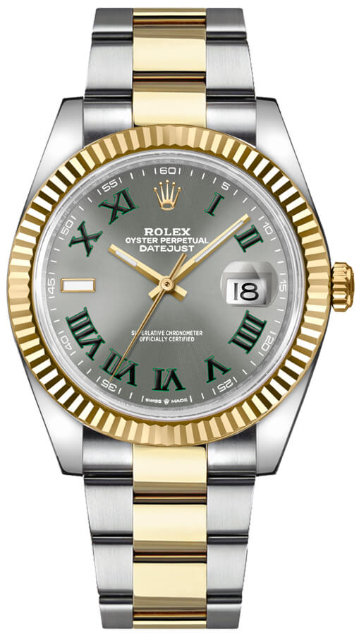 Rolex Datejust Self winding Automatic Grey Mens Watch 126333-0019 