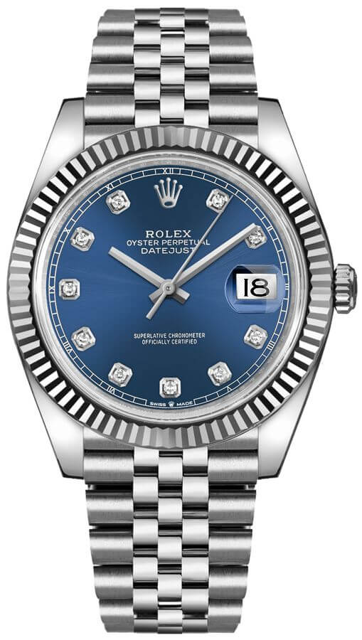 Rolex Datejust Self winding Automatic Blue Watch 126334-0016 
