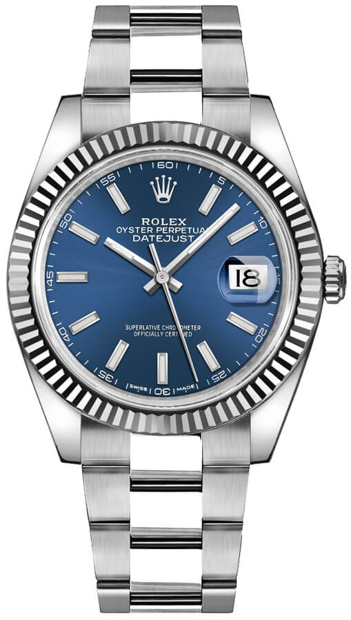 Rolex Datejust Self winding Automatic Blue Mens Watch 126334-0001 