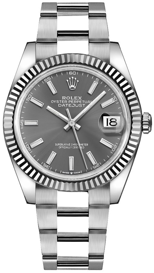 Rolex Datejust Self winding Automatic Grey Mens Watch 126334-0013 