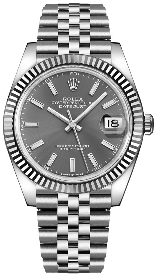 Rolex Datejust Self winding Automatic Grey Mens Watch 126334-0014-SD 
