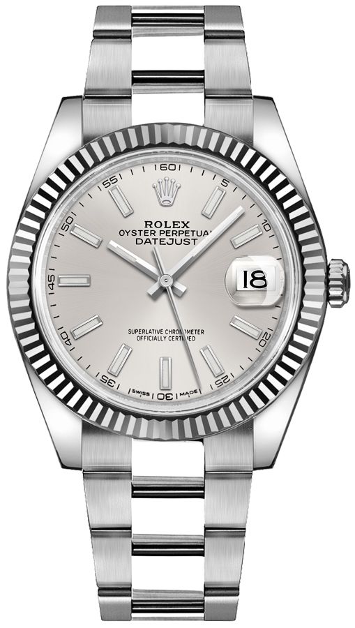 Rolex Datejust Self winding Automatic Silver Watch 126334-0003 