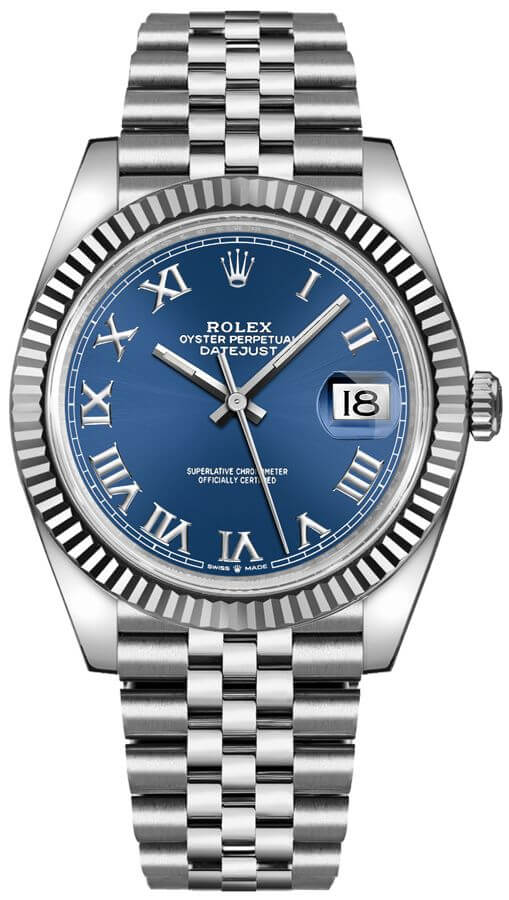Rolex Datejust Self winding Automatic Blue Mens Watch 126334-0026 