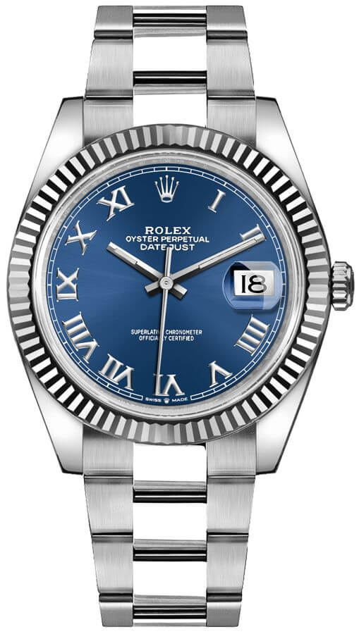 Rolex Datejust Self winding Automatic Blue Mens Watch 126334-0025 