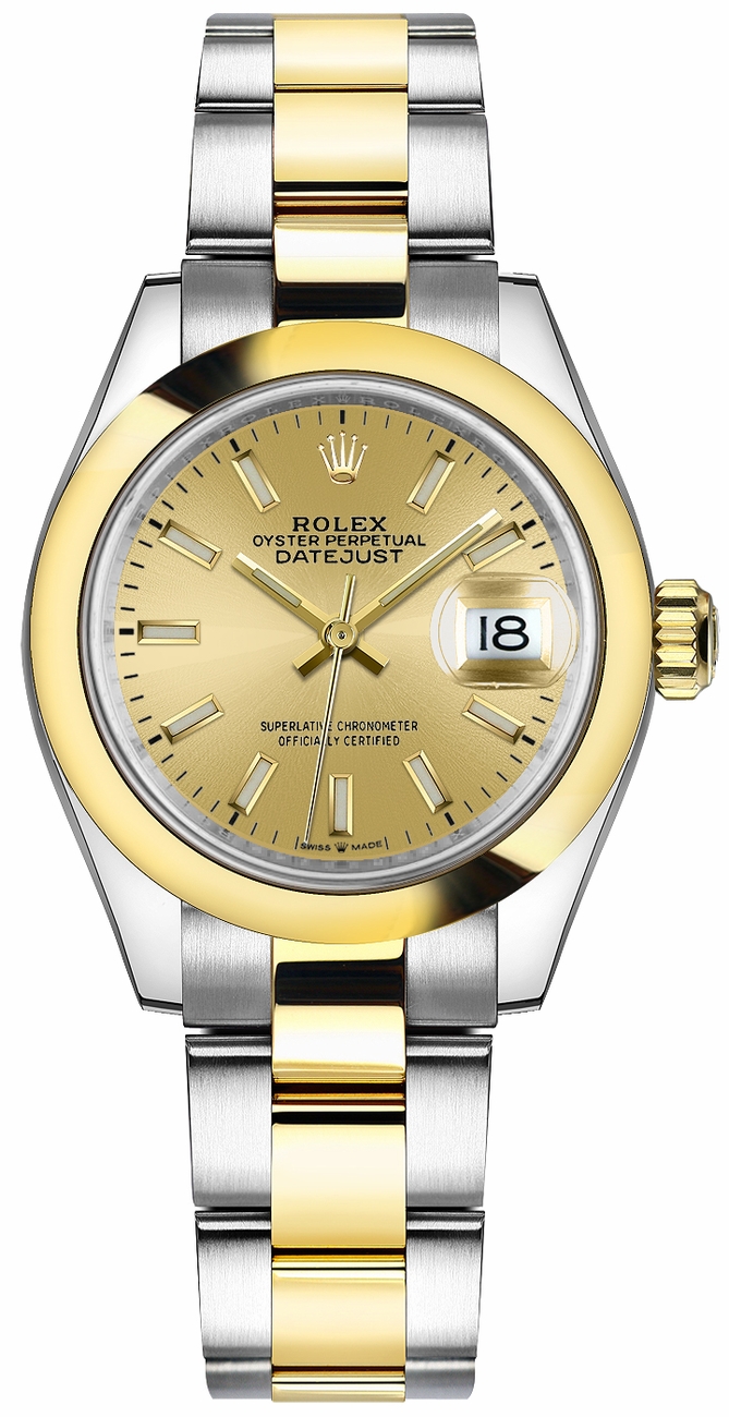 Rolex Datejust Self winding Automatic Champagne Ladies Watch 278243-0013 