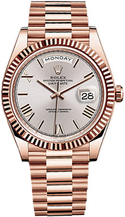 Rolex Day-Date Self winding Automatic Sundust Mens Watch 228235-0001 