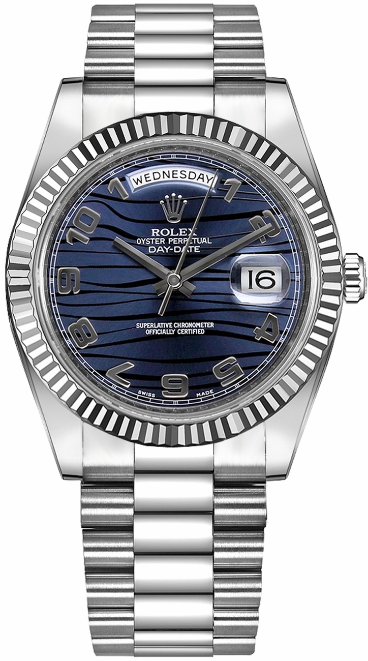 Rolex Day-Date Self winding Automatic White Watch 218239-BLUWAP 