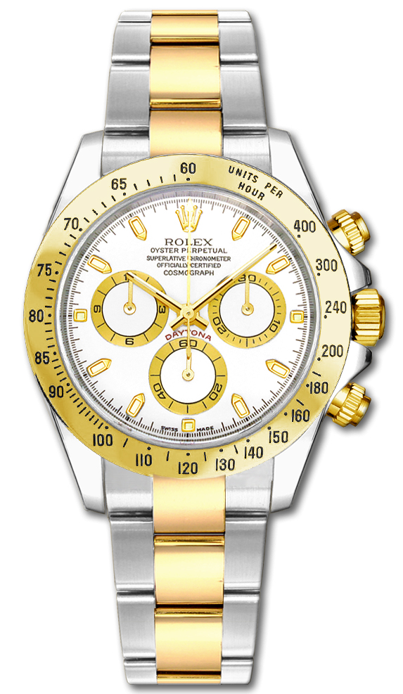 Rolex Cosmograph Daytona Self winding Automatic White Mens Watch 116523-0040 