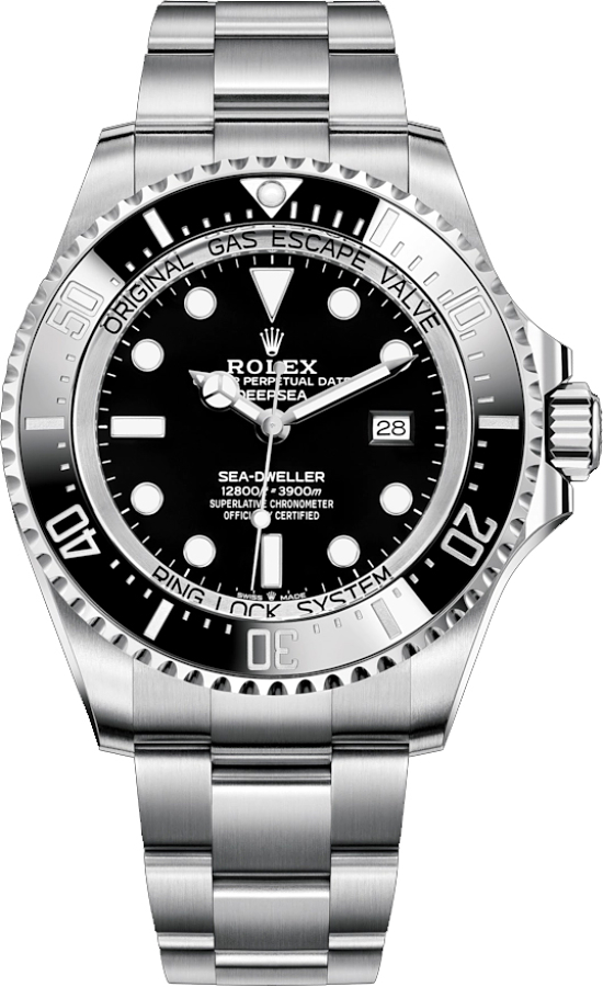 Rolex Sea-Dweller Self winding Automatic Black Mens Watch 126660-0001 