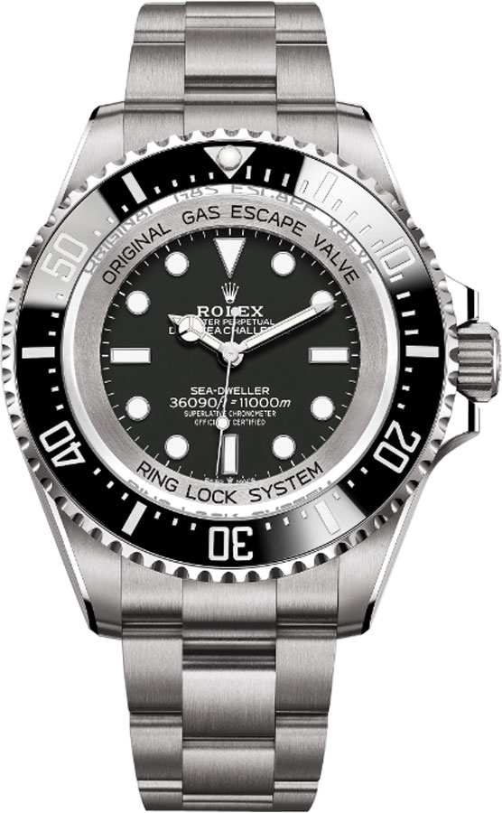 Rolex Sea-Dweller Self winding Automatic Black Mens Watch 126067-0001 