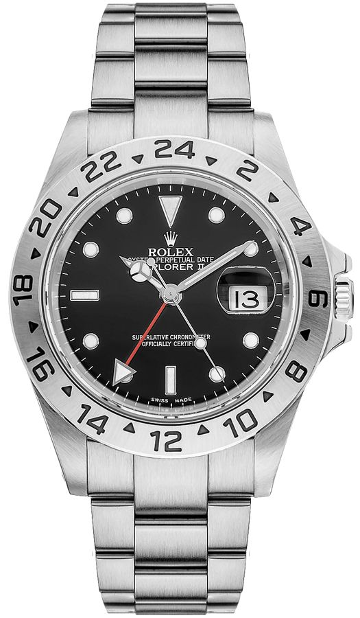 Rolex Explorer Self winding Automatic Black Mens Watch 16570-BLACK 