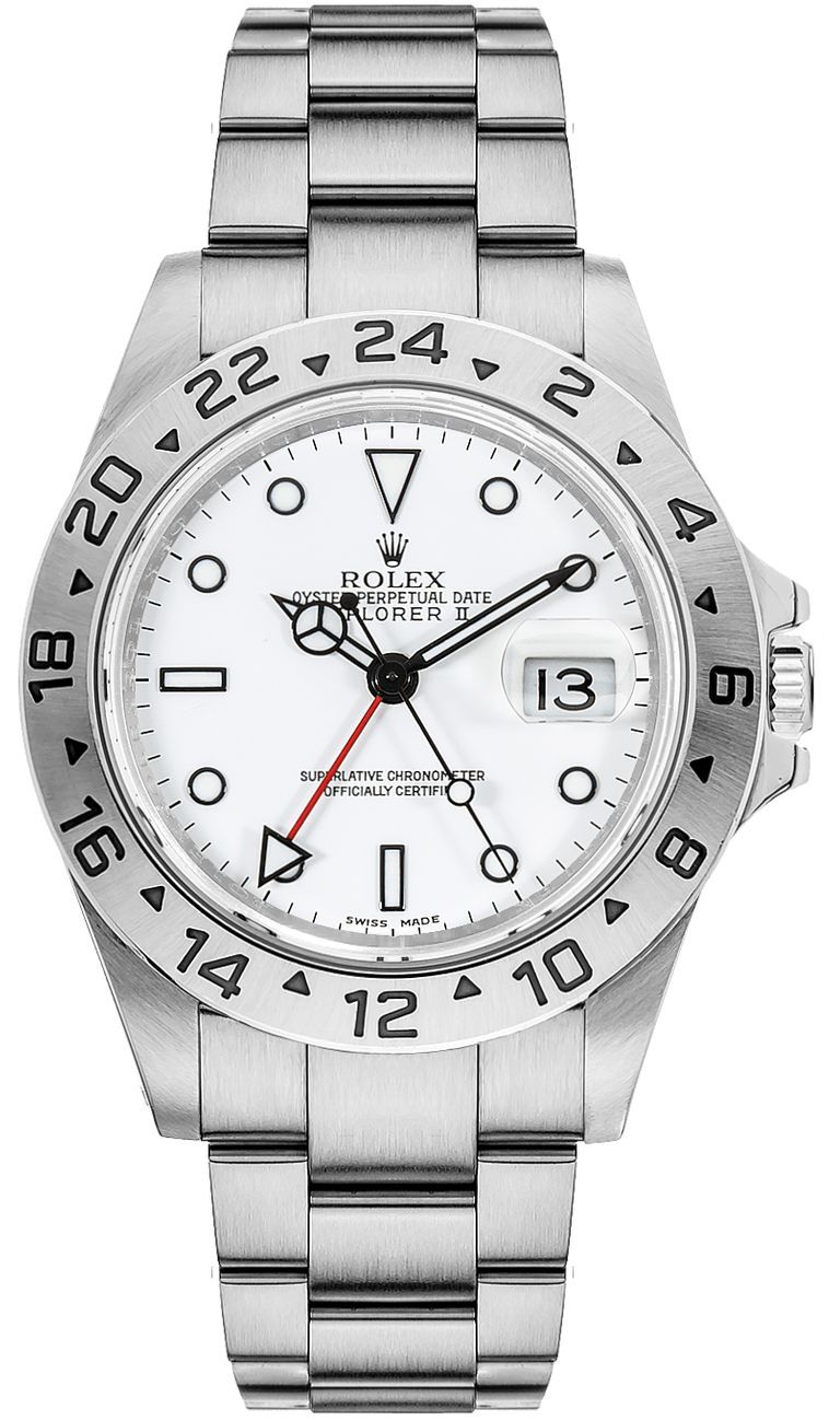 Rolex Explorer Self winding Automatic White Mens Watch 16570-WHITE 