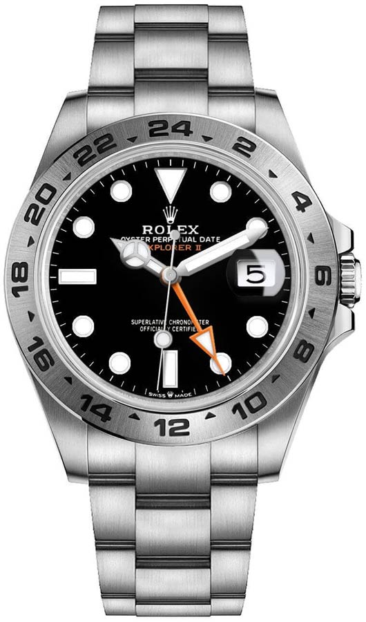 Rolex Explorer Self winding Automatic Black Mens Watch 226570-0002 