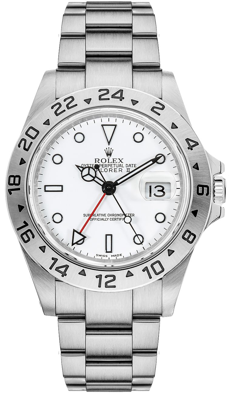 Rolex Explorer Self winding Automatic White Mens Watch 16570-WHITE-C 