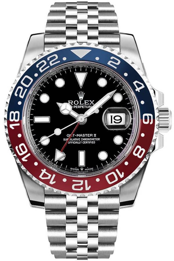 Rolex GMT-Master II Self winding Automatic Black Mens Watch 126710BLRO-0001-S 
