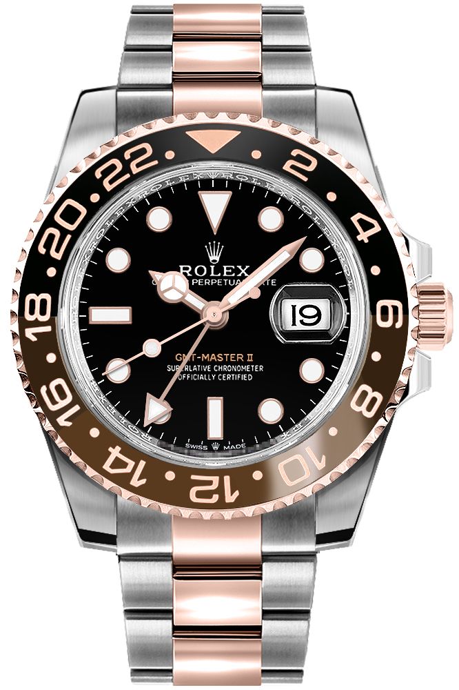 Rolex GMT-Master II Self winding Automatic Black Mens Watch 126711CHNR-0002 