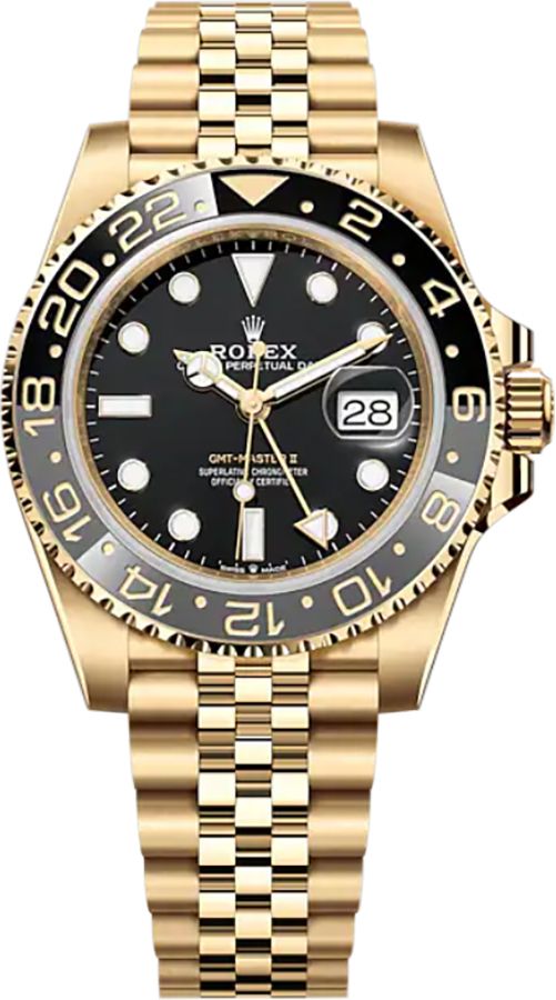 Rolex GMT-Master II Self Winding Automatic Black Mens Watch 126718GRNR-0001 