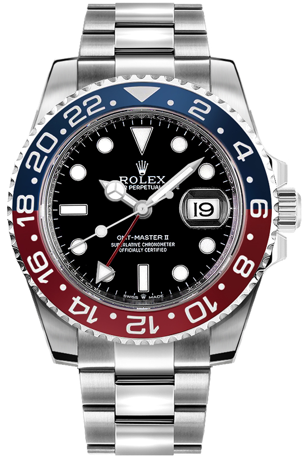 Rolex GMT-Master II Self winding Automatic Black Mens Watch 126710BLRO-0002 