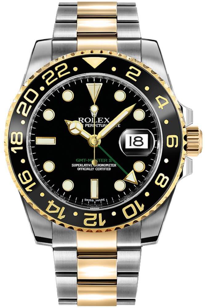 Rolex GMT-Master II Self winding Automatic Black Mens Watch 116713LN-0001-SD-C 