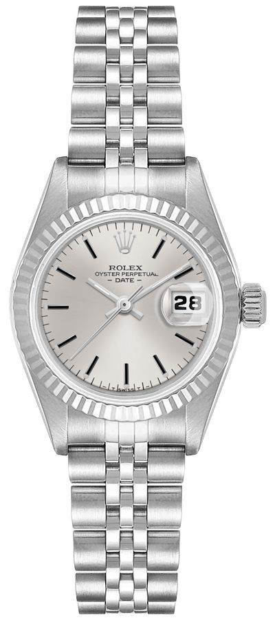 Rolex Lady-Datejust Self Winding Automatic Silver Ladies Watch 6917-SLVSJ 