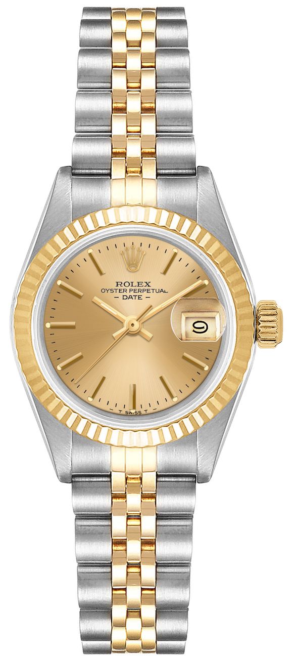 Rolex Lady-Datejust Self Winding Automatic Champagne Ladies Watch 6917-CHPSJ 
