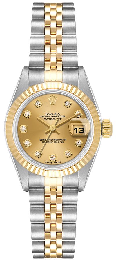 Rolex Lady-Datejust Self winding Automatic Champagne Ladies Watch 79173-CHPDJ 