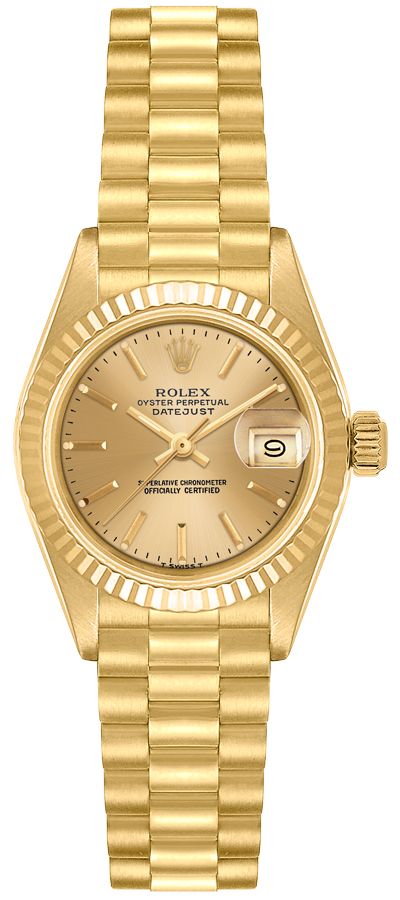 Rolex Lady-Datejust Self winding Automatic Champagne Ladies Watch 69178-CHPSP 