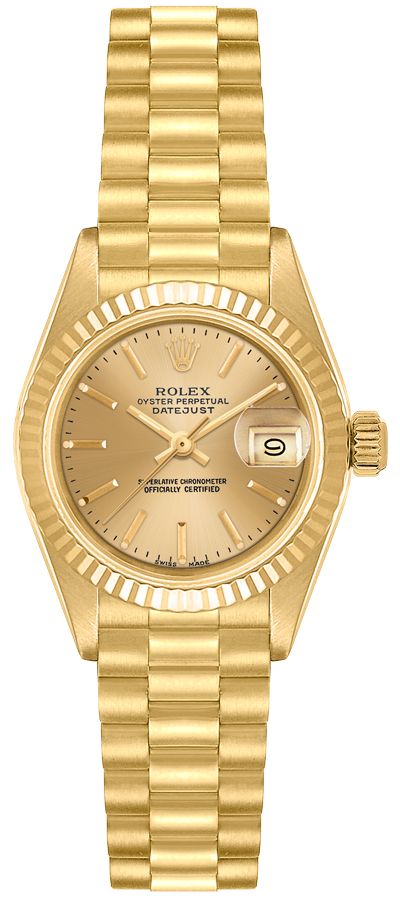 Rolex Lady-Datejust Self winding Automatic Champagne Ladies Watch 79178-CHPSP 