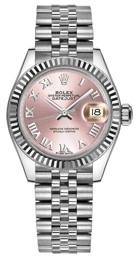 Rolex Lady-Datejust Self winding Automatic Pink Ladies Watch 279174-0017 