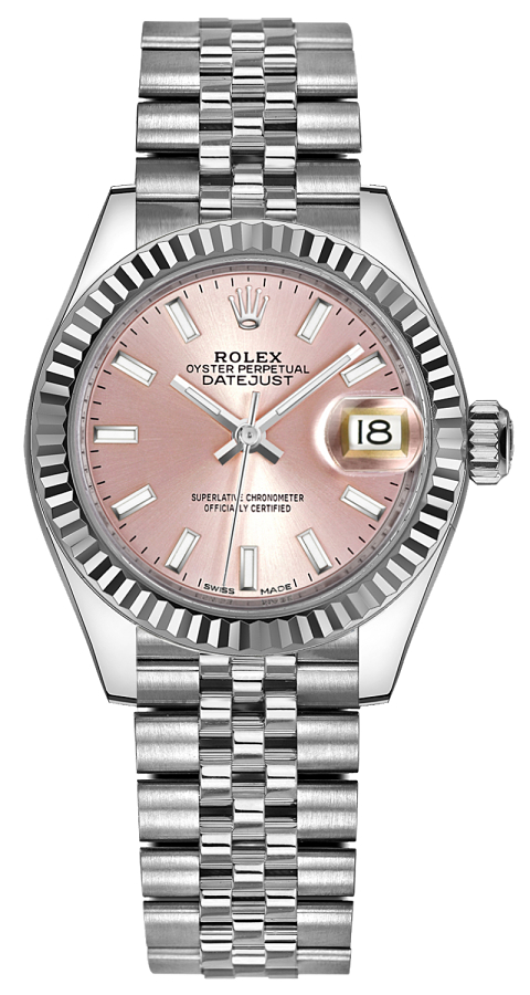 Rolex Lady-Datejust Self winding Automatic Pink Ladies Watch 279174-0001 