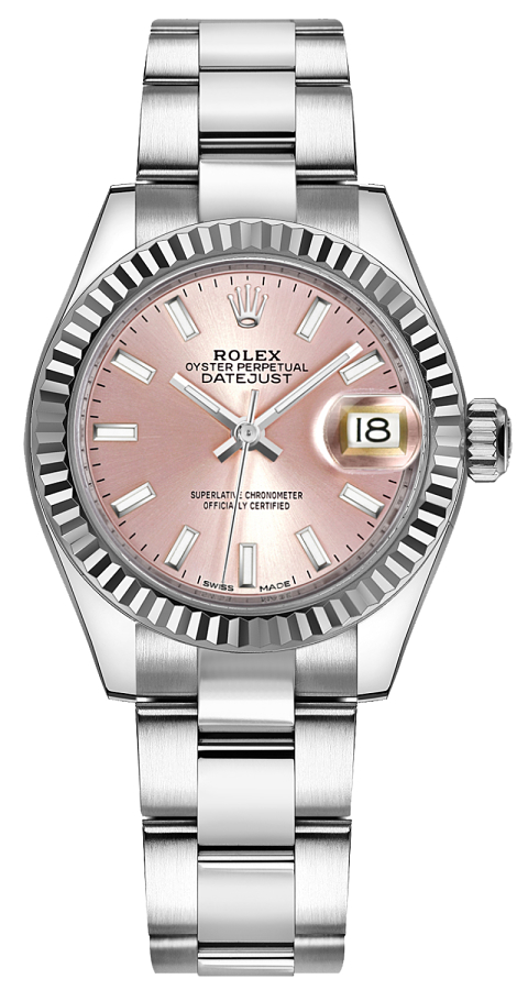 Rolex Lady-Datejust Self winding Automatic Pink Ladies Watch 279174-0002 