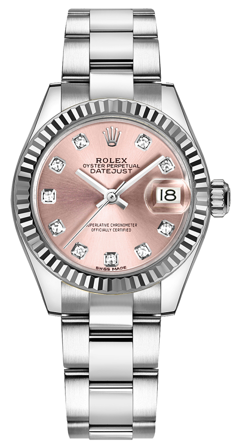 Rolex Lady-Datejust Self winding Automatic Pink Ladies Watch 279174-0004 