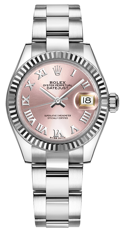 Rolex Lady-Datejust Self winding Automatic Pink Ladies Watch 279174-0018 