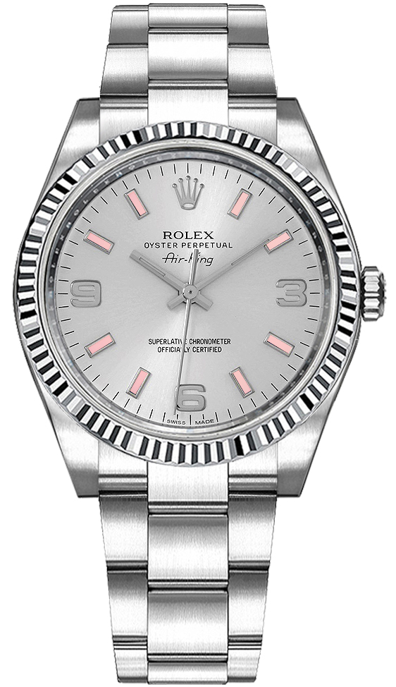 Rolex Oyster Perpetual Self winding Automatic Silver Ladies Watch 114234-SLVPSAO 