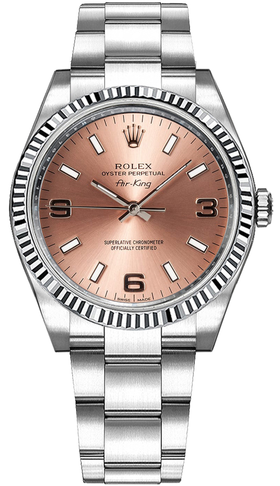 Rolex Oyster Perpetual Self winding Automatic Pink Ladies Watch 114234-PNKASO 